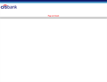 Tablet Screenshot of citibank.com.uy