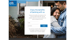 Desktop Screenshot of offer.citibank.com