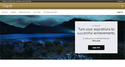 Desktop Screenshot of ipb.citigold.citibank.com.sg